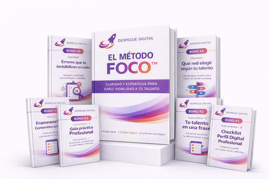 Despegue Digital: La guía paso a paso para transformar tu talento en una presencia digital clara, visible y vendible